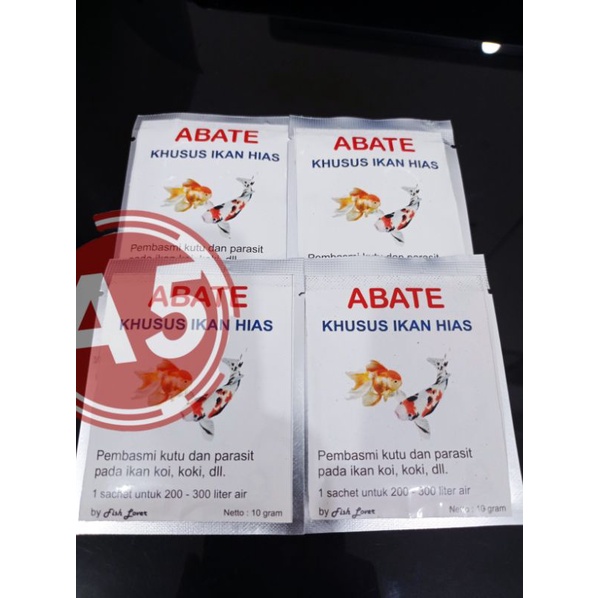 OBAT IKAN FISH LOVER ANTI KUTU ABATE 10GR