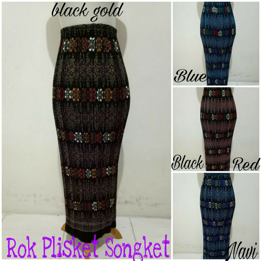 SB Collection Rok Plisket Salsabila Maxi Jumbo Batik Wanita