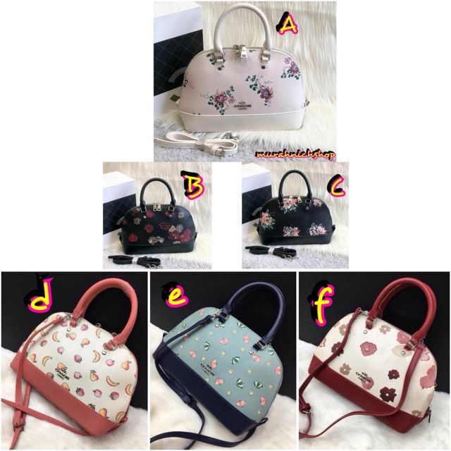 Murahnich Tas Wanita Coach alma flower/ alma bloom