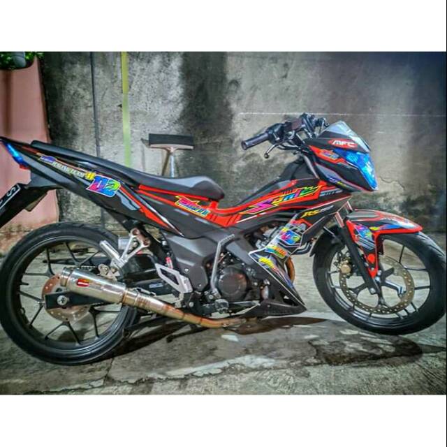 Knalpot CLD Monster New Honda Sonic 150R