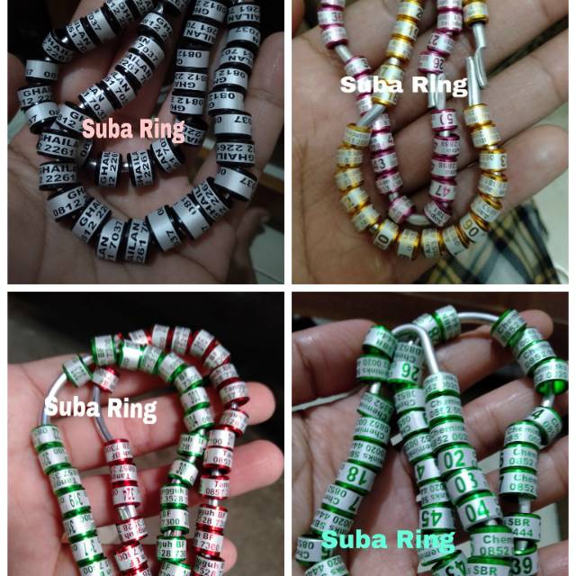 Ring Burung Blok Laser