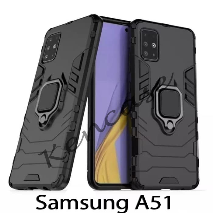 Samsung A51 iron armor case premium - Hardcase Iron Armor Ring Case