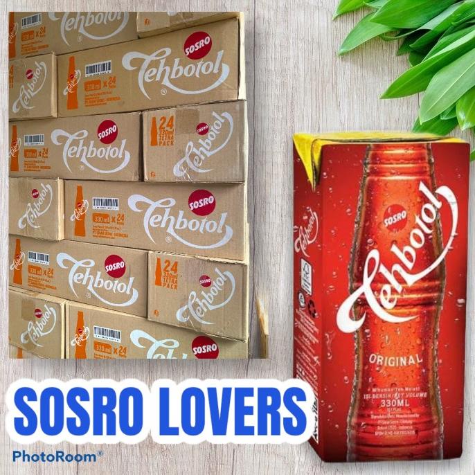 

[COD] Teh Botol Kotak Sosro 330ml 1 Karton Isi 24pcs [COD]