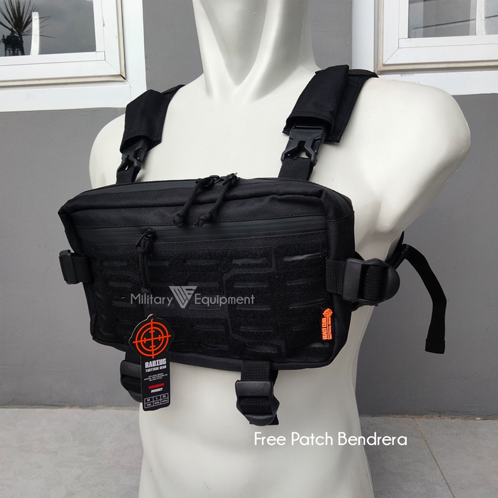 Tas Dada Chest Bag Tactical Tas Sepeda Tas Dada Cutting Laser COD