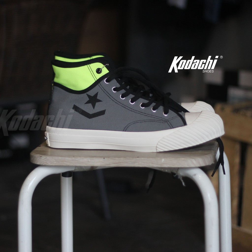 Kodachi New Yorker Abu Hijau - Sepatu Kodachi Pro "The New Yorker" International Waterproof Grey Gre