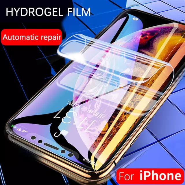 Iphone 6 7 8 Plus X XS Max XR Hydrogel Screen Protector Anti Gores