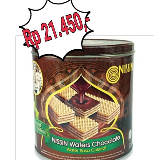 GOOD nissin wafer kaleng 300gr