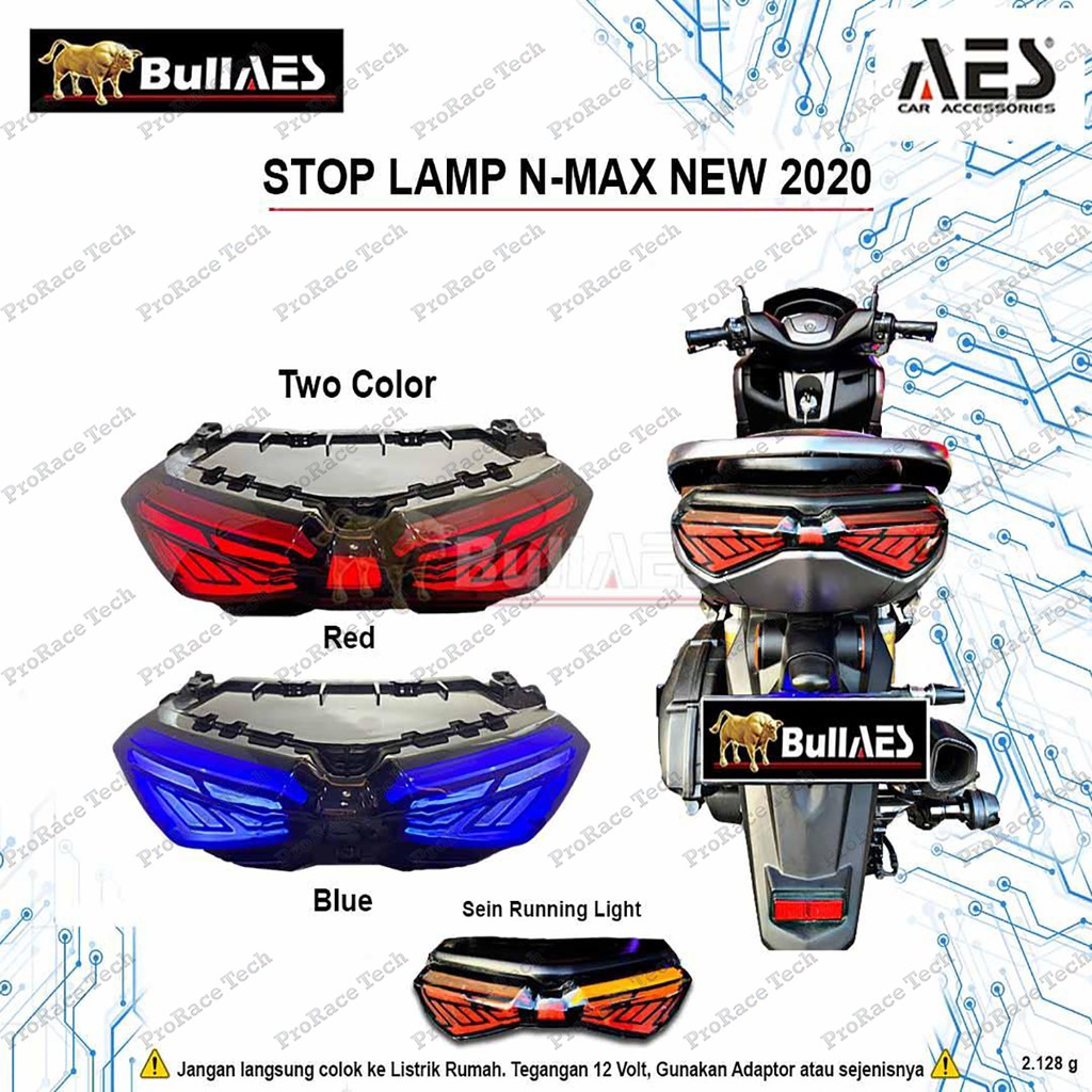 Stop Lamp Stoplamp Bullaes New Nmax 2020 3in1