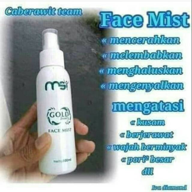 Face Mist MSI