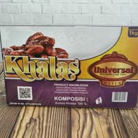 

Kurma Khalas Korma Kholas Universal Asli Original 1kg