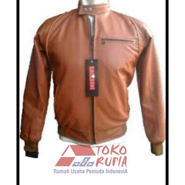 TERBARU | Jaket Kulit Pria Kuning