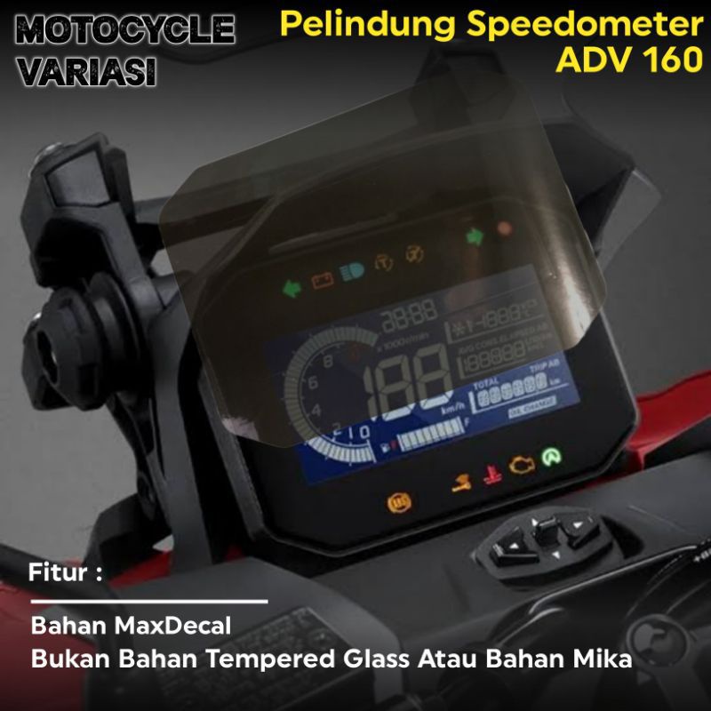 ANTIGORES SPIDOMETER ADV 160 pelindung spidometer ADV 160