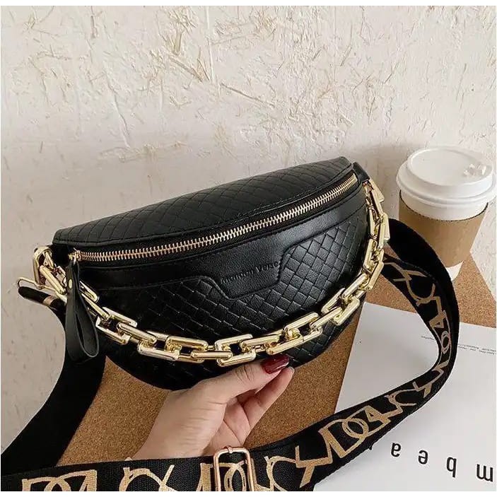 EL 5481 RISCE TAS WAISTBAG IMPORT WANITA CEWEK PEREMPUAN JAKARTA BATAM 25 X 8 X 16