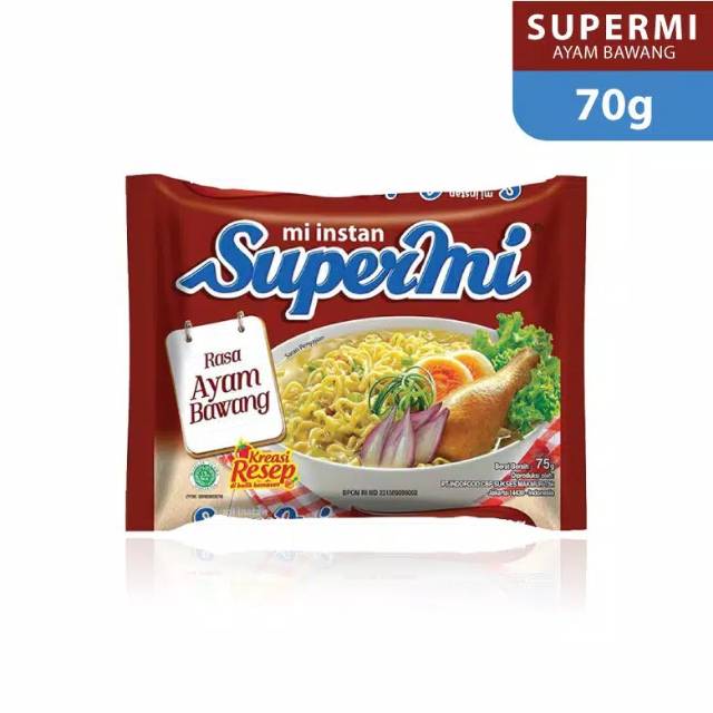 

Supermie Ayam Bawang (1 pcs)