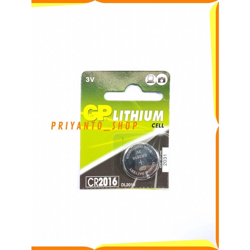 Batu Battery Baterai lithium 3V CR2016 CR 2016 Kualitas Bagus