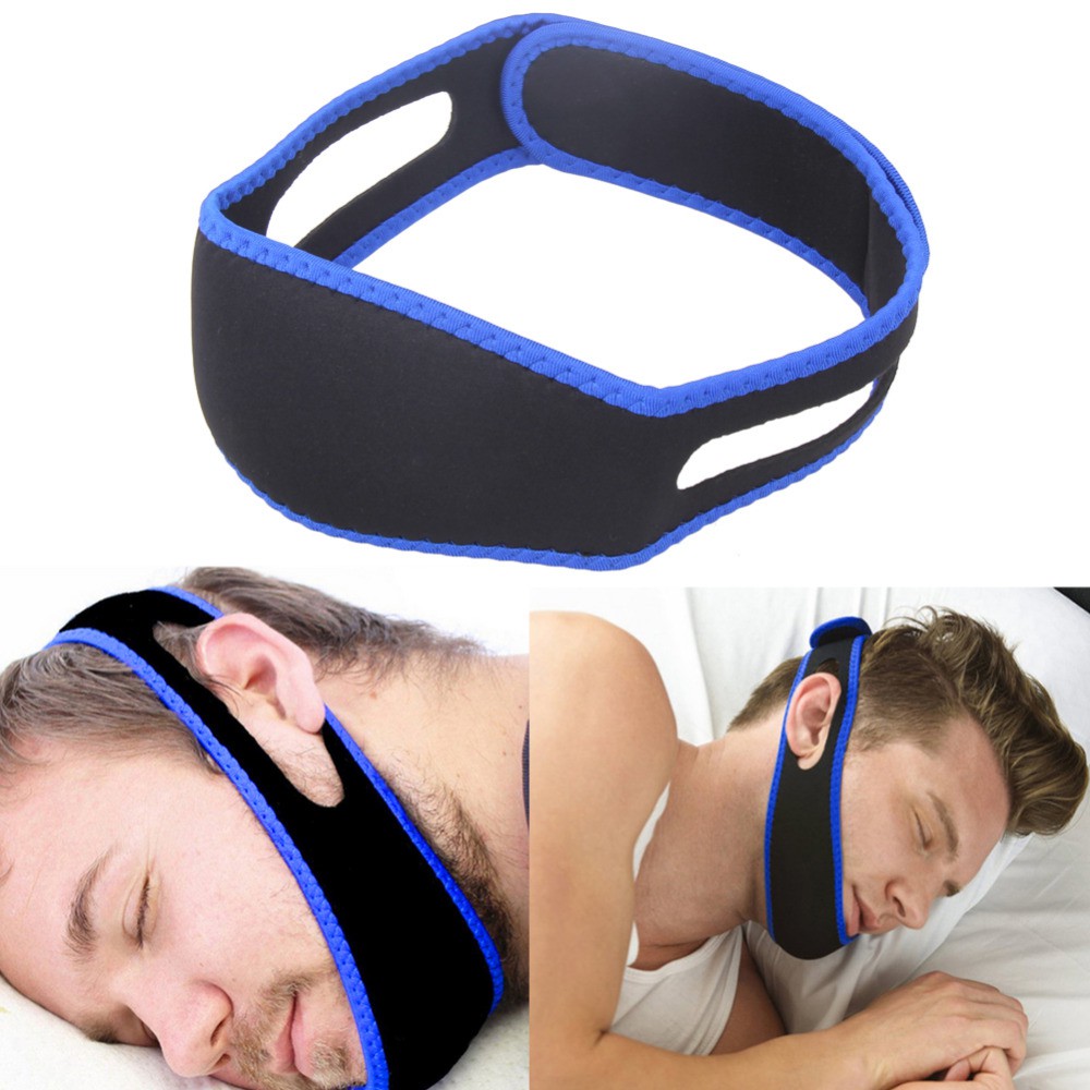 ANTI NGOROK SABUK DENGKUR ANTI SNORE CHIN STRAP PENAHAN NGOROK SNORE STOPPER BELT SNORING SOLUTION