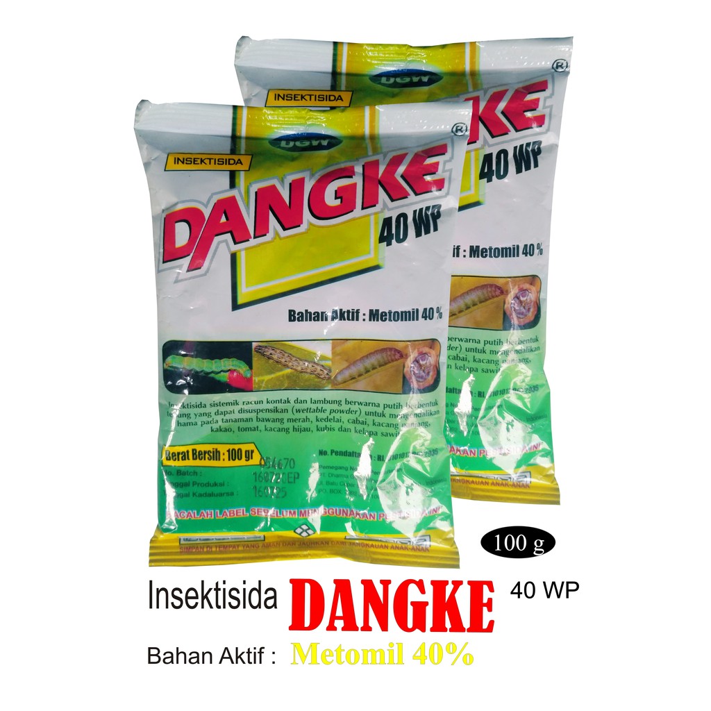 Insektisida Dangke 100 Gram Bahan Aktif Metomil 40 %