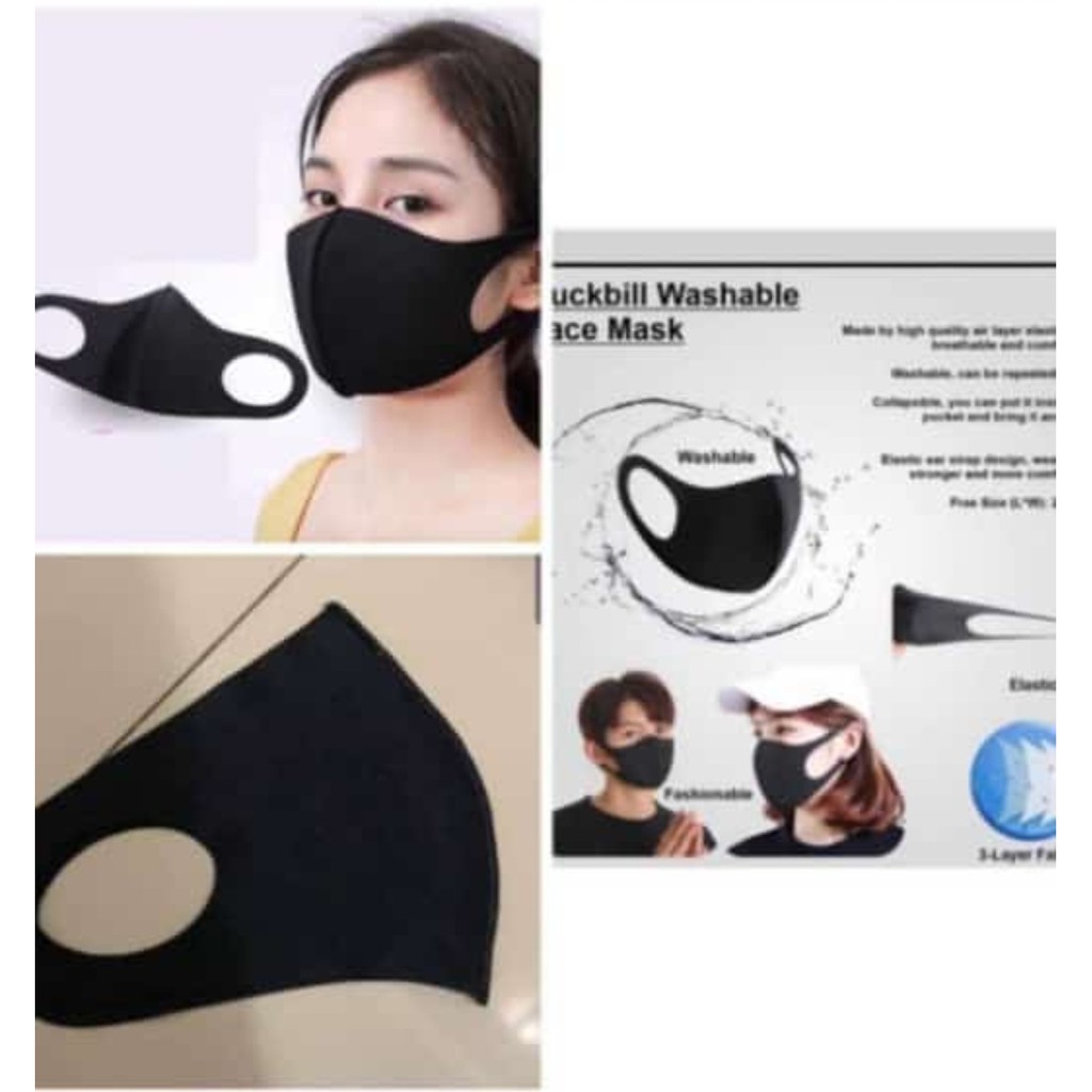 MASKER WAJAH FASHION KOREA SCUBA ANTI DEBU DAPAT DI CUCI