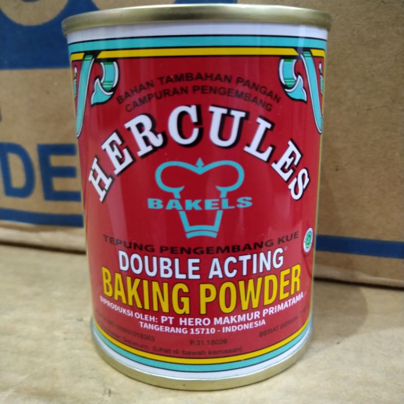 

Baking Powder Hercules 110gr / Baking Powder Double Acting 110gr