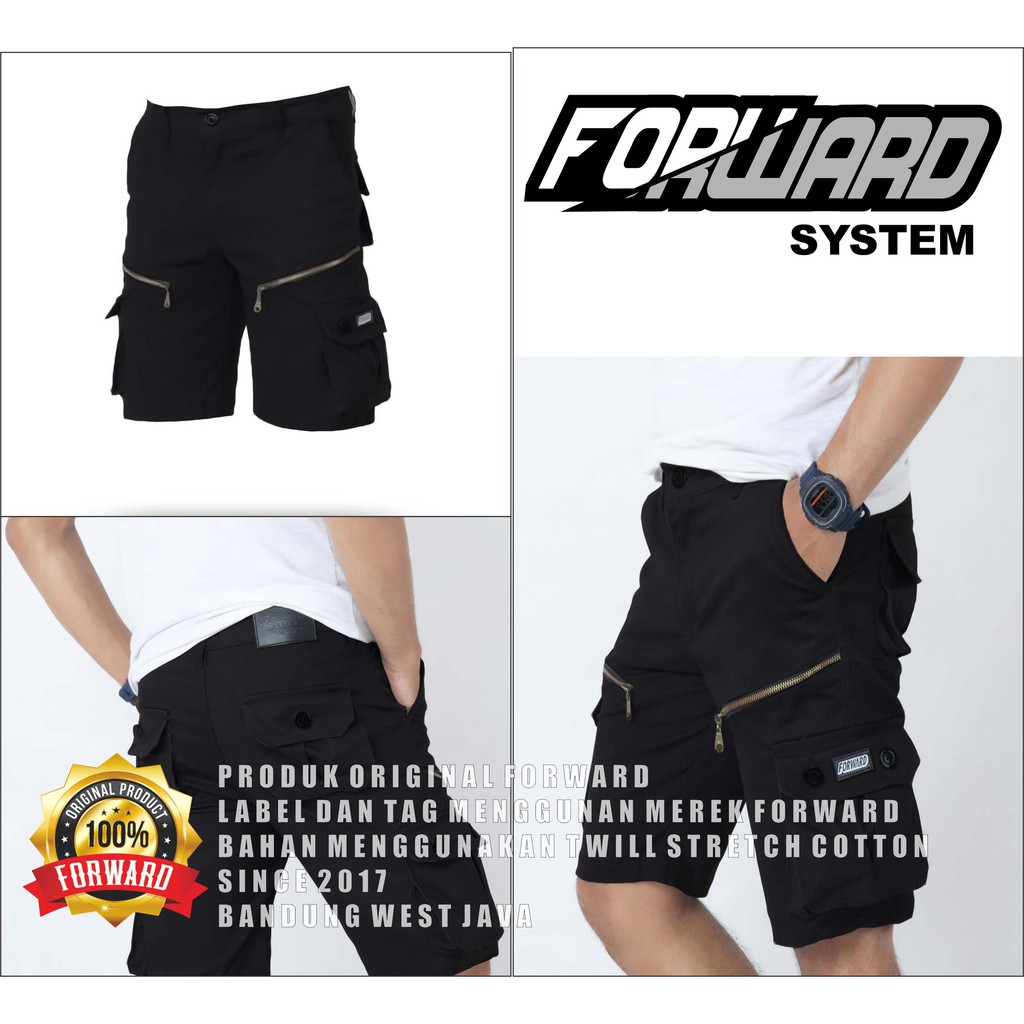 CELANA CARGO PENDEK PRIA PDL ORIGINAL  SYSTEM fourlayers