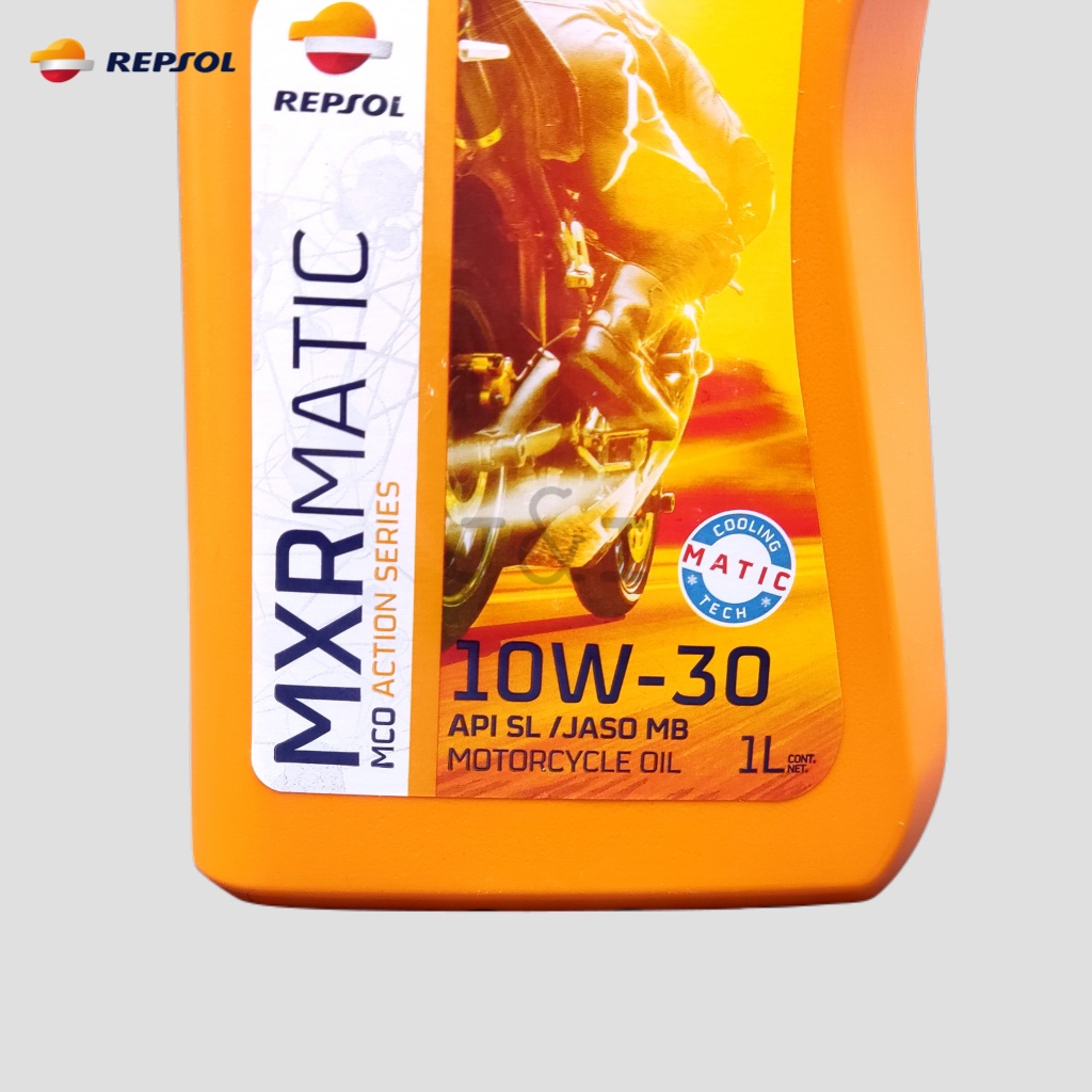 Oli Repsol MXR Matic 10W-30 API SL JASO MB 1 Liter