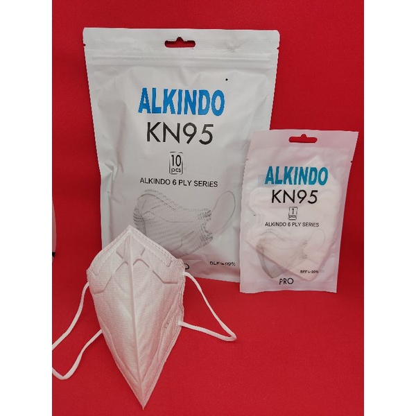 MASKER KN95 6PLY ALKINDO PRO ISI 10 LEMBAR SINGLE PACK