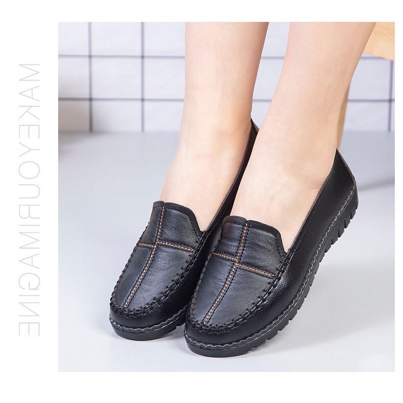 Sepatu Loafer Flatshoes Pantofel LW Wanita Perempuan Kerja Kantor Formal Casual