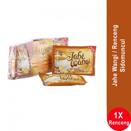 

Jahe Wangi Sido Muncul Renceng Isi 10 x 25 gr