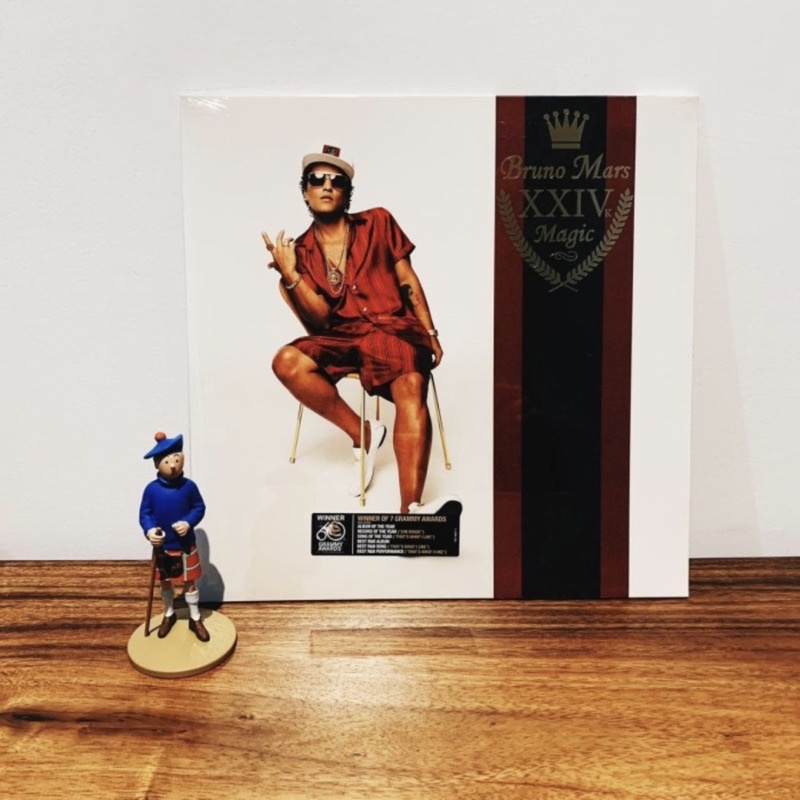 PIRINGAN HITAM / VINYL BRUNO MARS - 24K MAGIC