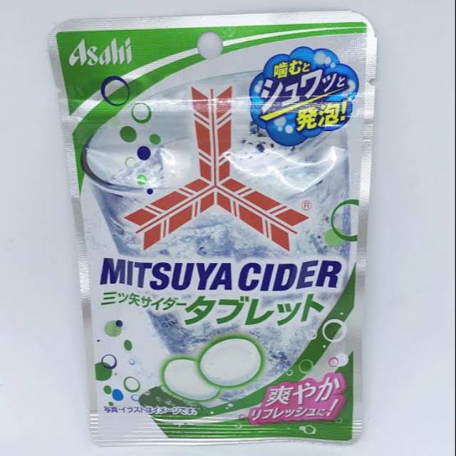 

permen asahi mitsuya cider tablet 25g