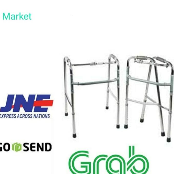 tongkat walker alat bantu jalan /walker alat bantu jalan-tanp roda