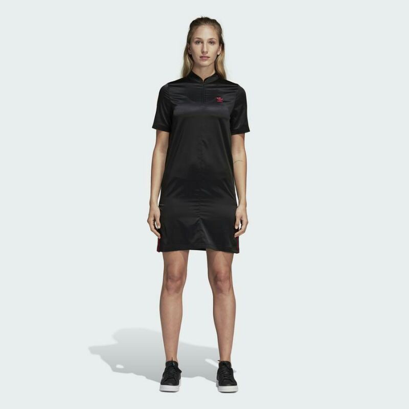 Adidas Leoflage Tee Dress Black Woman Original