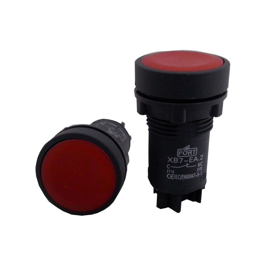 Jual Push Button XB7EA42 / EA31 / EA51 RED/GREEN/YELLOW Fort Shopee Indonesia