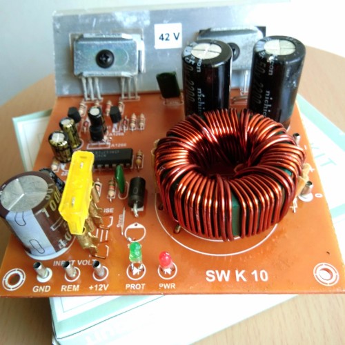PERTUKANGAN PERLENGKAPAN LISTRIK KIT INVERTER 12 V TO 42 V CONVERTER DC TO CT