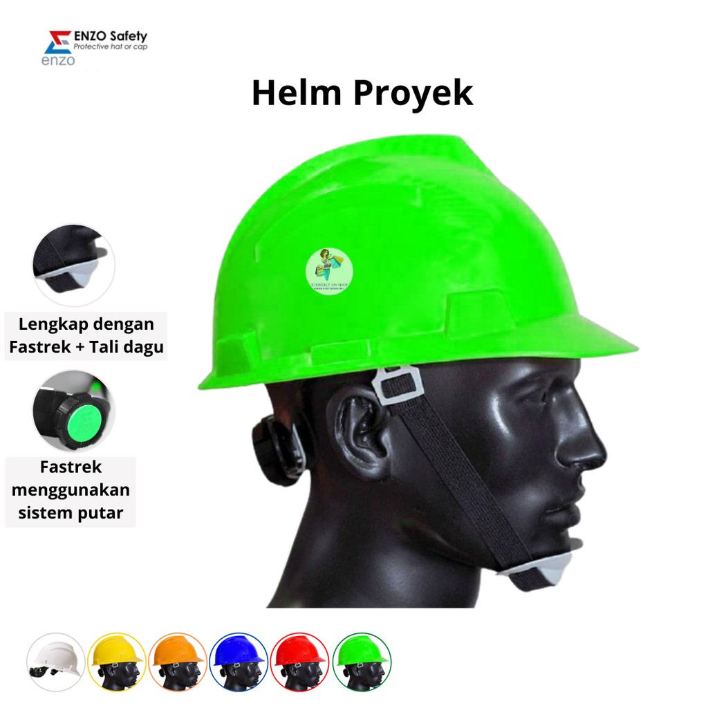 ENZO Safety Helmet - Helm Proyek