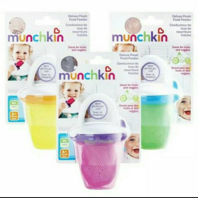 ♥BabyYank♥ MUNCHKIN FRESH FEEDER + MUNCHKIN / BABY FOOD FEEDER / EMPENG BUAH IMPORT IMPORT TERMURAH