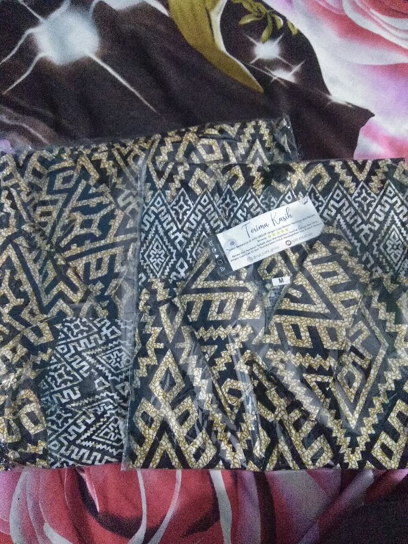 Tille Memutar Nayaka Batik - Batik Couple Davina Maxy Tulle Dpn-blkg | Ready Anak | Couple Keluarga