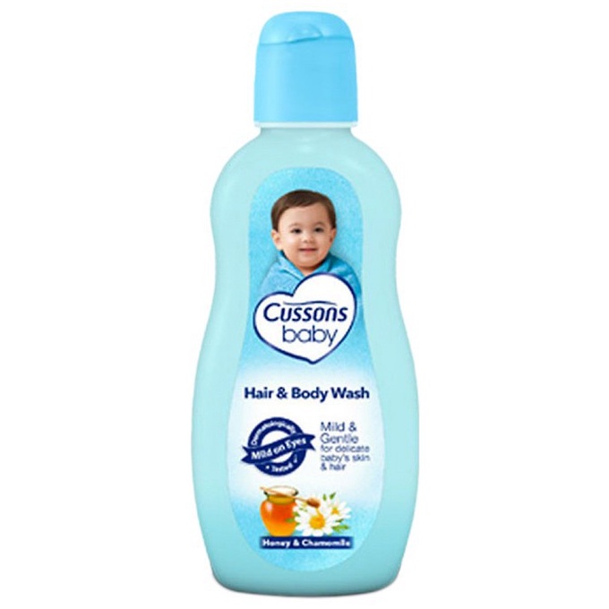 CUSSONS Baby Hair &amp; Body Wash / Milk Bath 200ml
