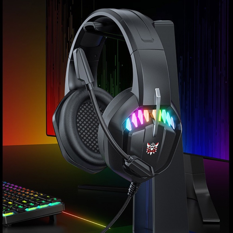 Zzz X28 Headset Gaming Surround Sound 7.1 Noise Canceling Dengan Mic + Lampu RGB