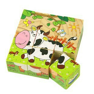 CAHAYA AMANAH MAINAN ANAK Mainan Edukasi Puzzle 3d Balok CAHAYA AMANAH MAINAN ANAK Mainan Edukasi Puzzle 3d Balok