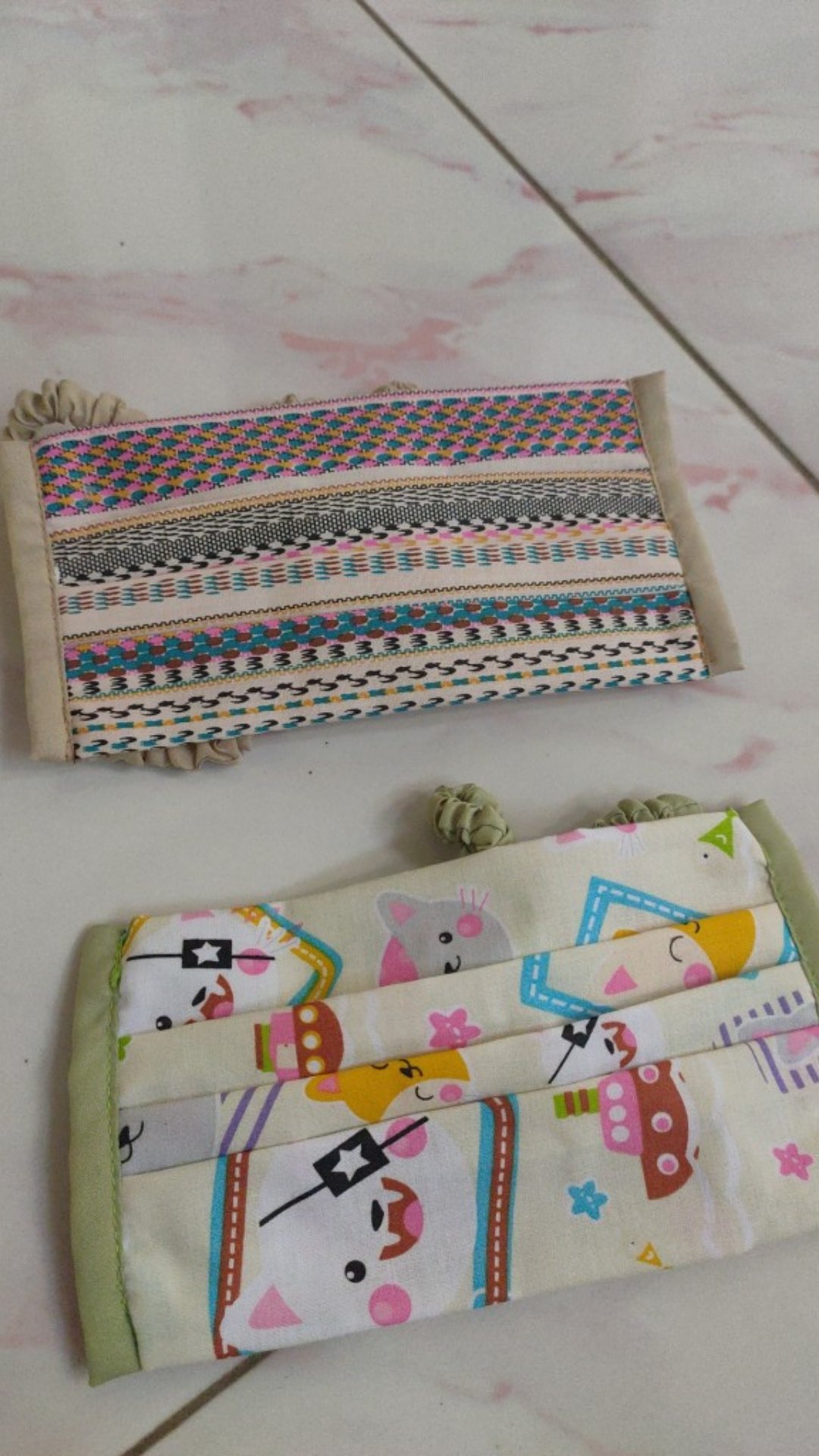 Masker 2ply Serut Bisa Di Isi Tisu