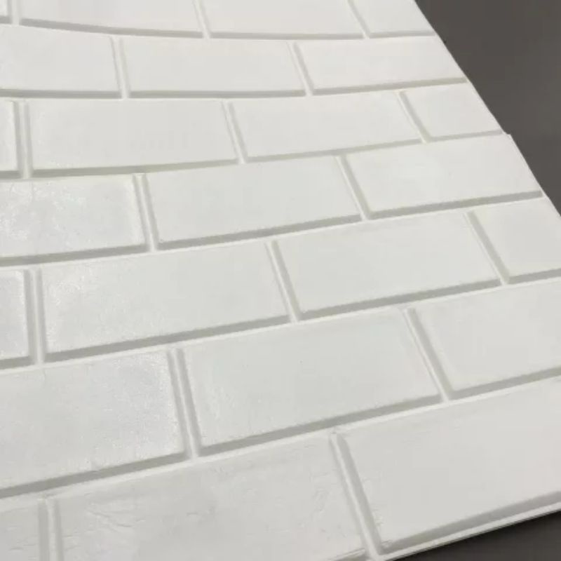 PEKANBARU Wallpaper foam  3D 6mm-7mm-BATA SERAT PUTIH 3MM