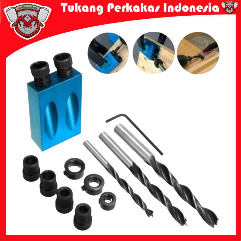 PELUBANG SEKRUP SAMBUNGAN 14PCS - PENYAMBUNG KAYU - 14PCS POCKET HOLE