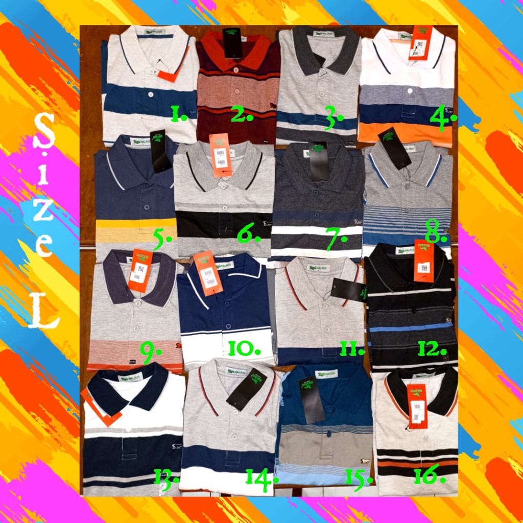 TERMURAH KAOS KERAH WALRUS ORIGINAL / Kaos Pria /Kaos polo / Kaos Kerah