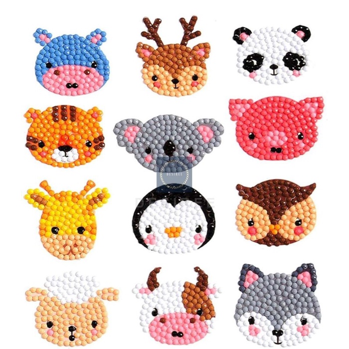 

Cutie POP DIY Diamond Painting Sticker - Animal