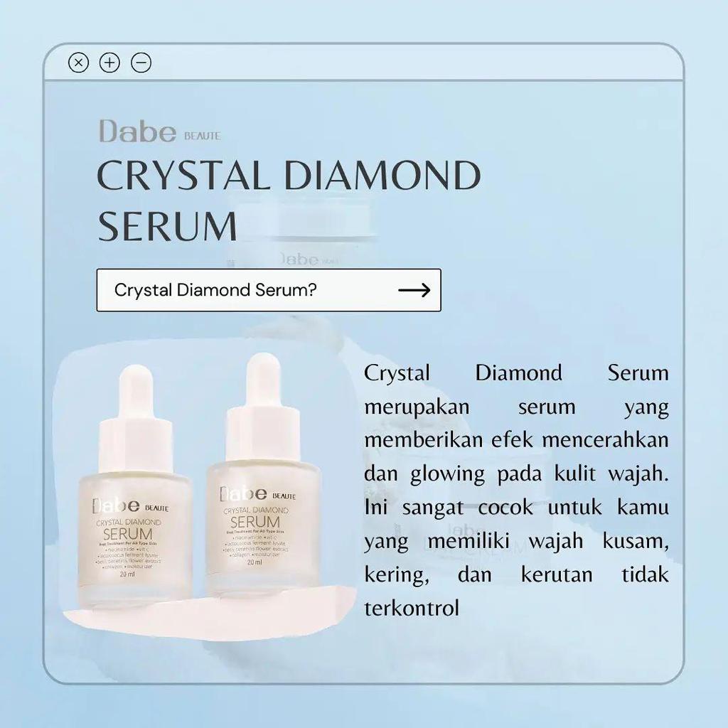 RADYSA-CRYSTAL DIAMOND SERUM DABE BEAUTE