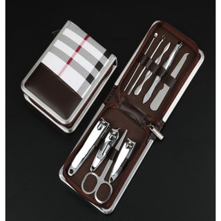 Manicure Pedicure Set Isi 9 Pcs (peralatan gunting kuku)