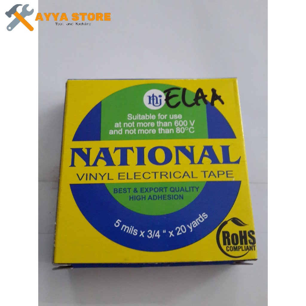 

Isolasi Listrik Hitam National Ayya