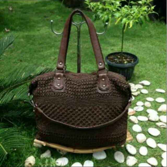 Handle Strap Bahu lebar 4cm untuk Tas Rajut atau Bahan craft atau Aksesoris tas