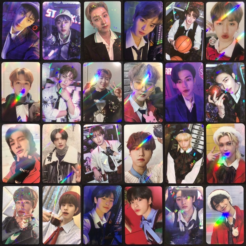 Stray Kids - Christmas Evel Official Photocard - Chan Minho Changbin Hyunjin Jisung Felix Seungmin J